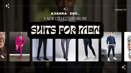 A new collection of Online Suits for Men has arrived at Ajanka Inc.