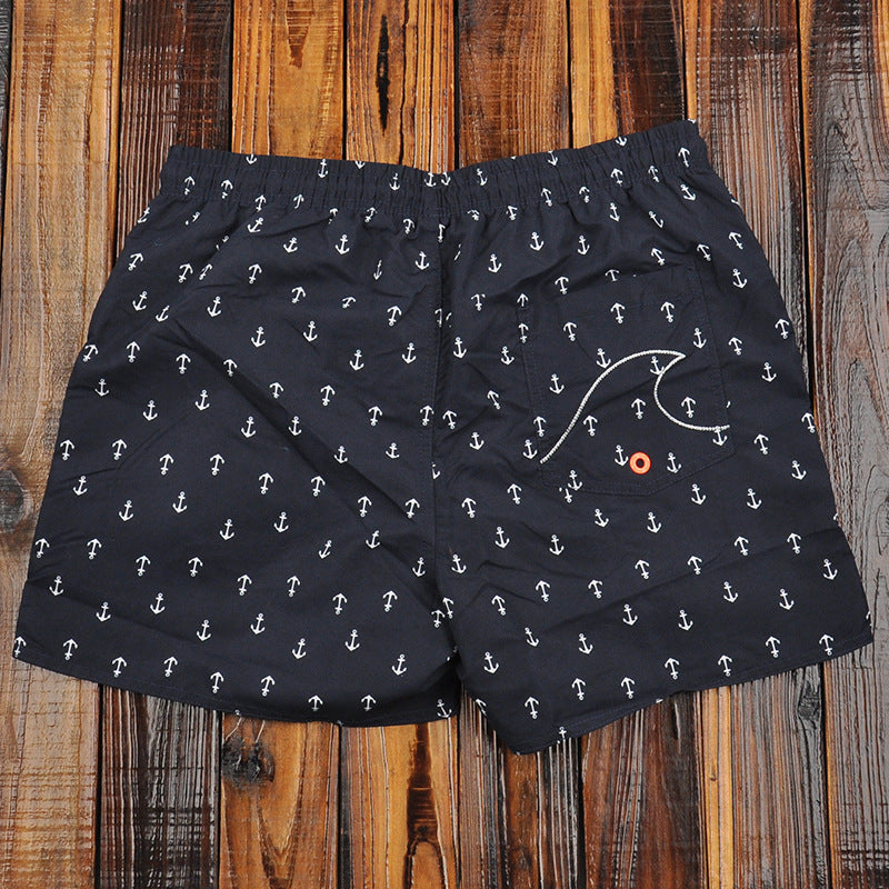 Loose Anchor Print Board Shorts
