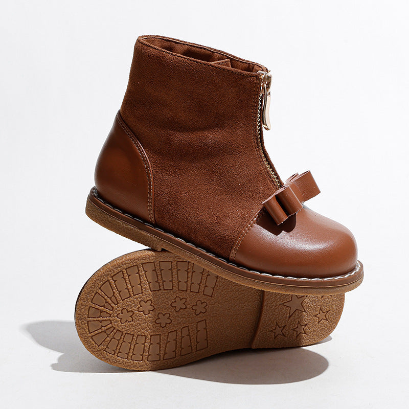 Girls British Martin Boots