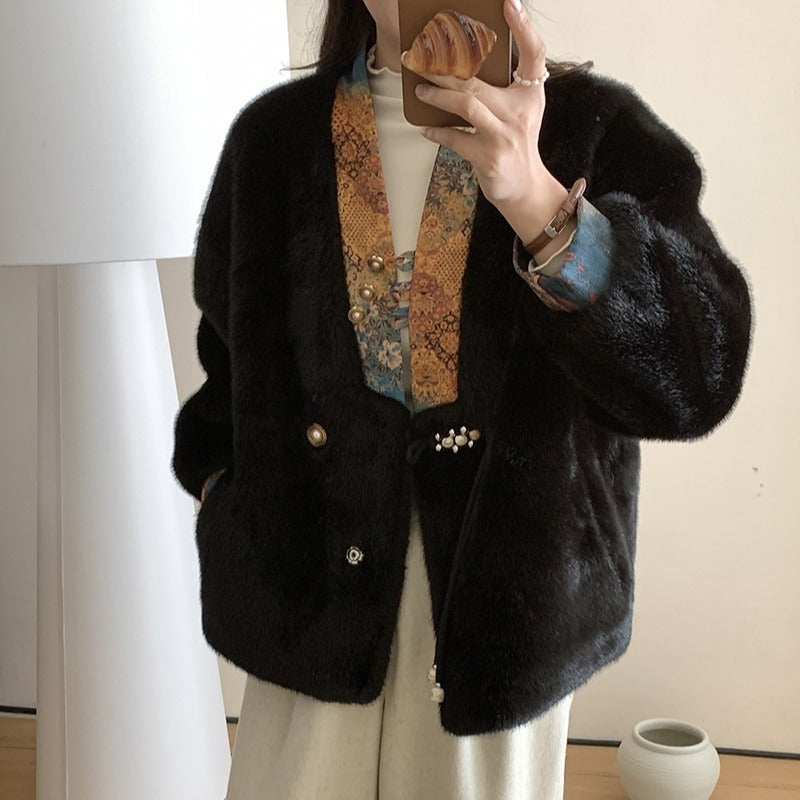 Ladies Xuelan Mink Jacket