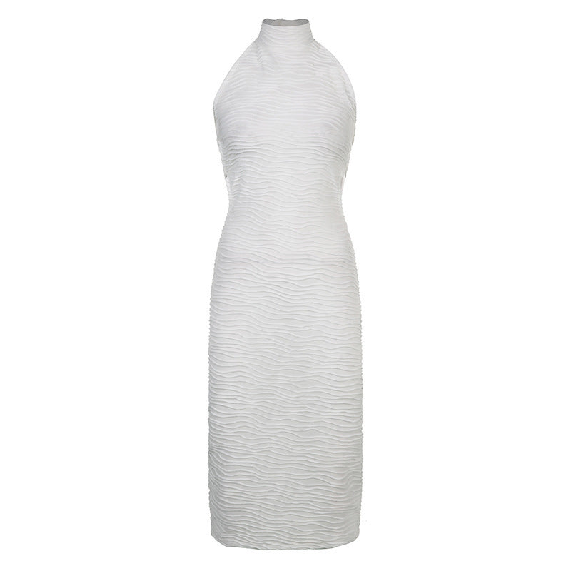 Summer Turtleneck Bodysuit Dress