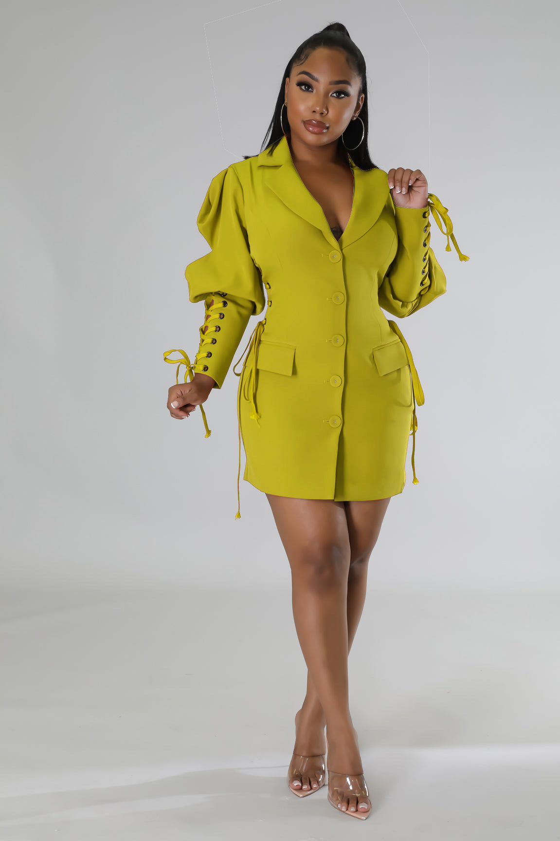 Women's Trendy Lace-up Dress