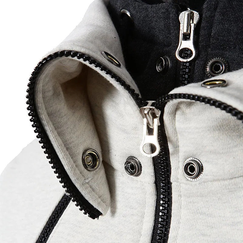 Men's Slim Fit Hooded Jacket