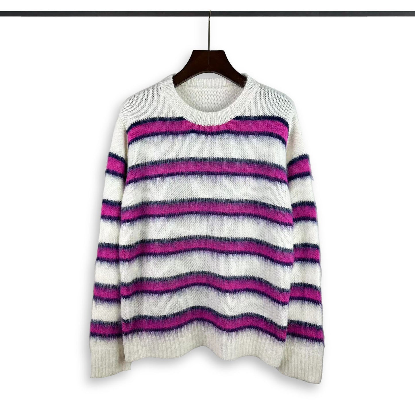 Men's High Street Loose Striped Sweater