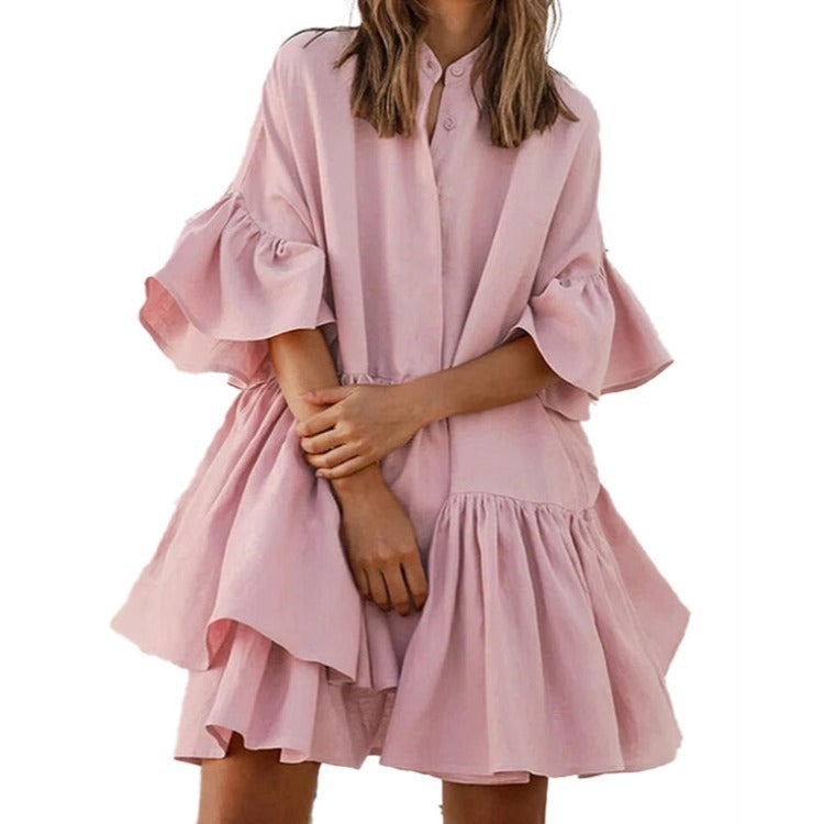 Two Sister Rabbit Fur Dress