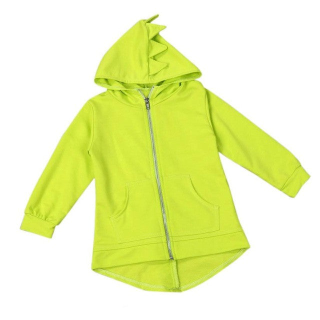 Boys Hooded Dinosaur Coat