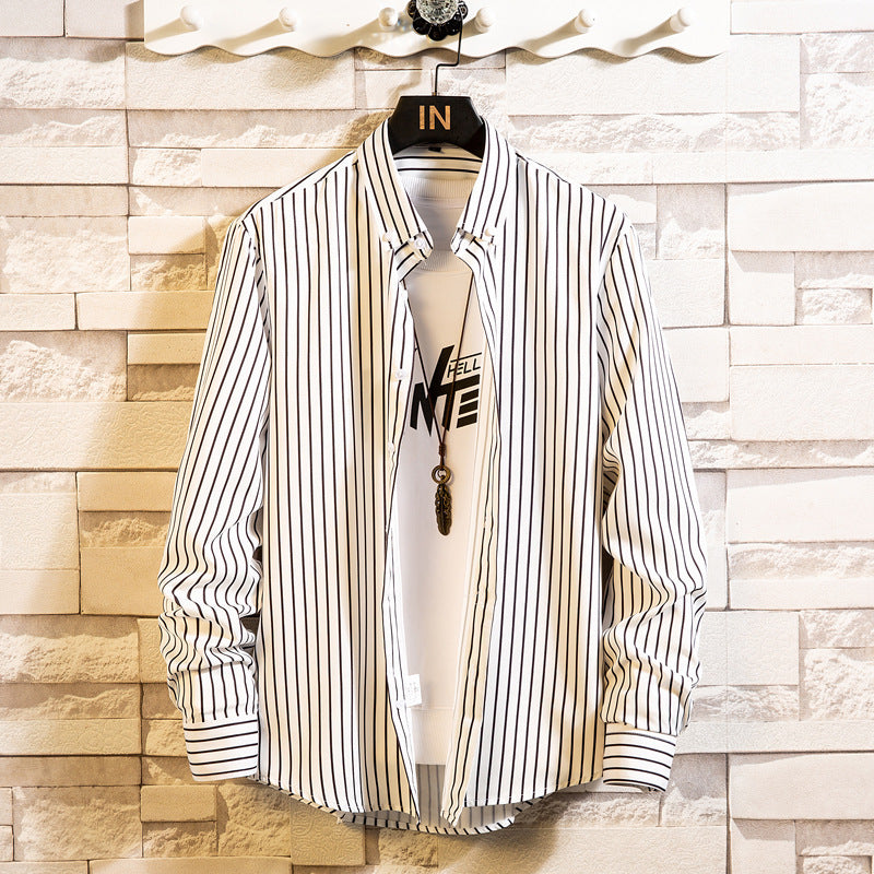 Men's Striped Sports Shirt
