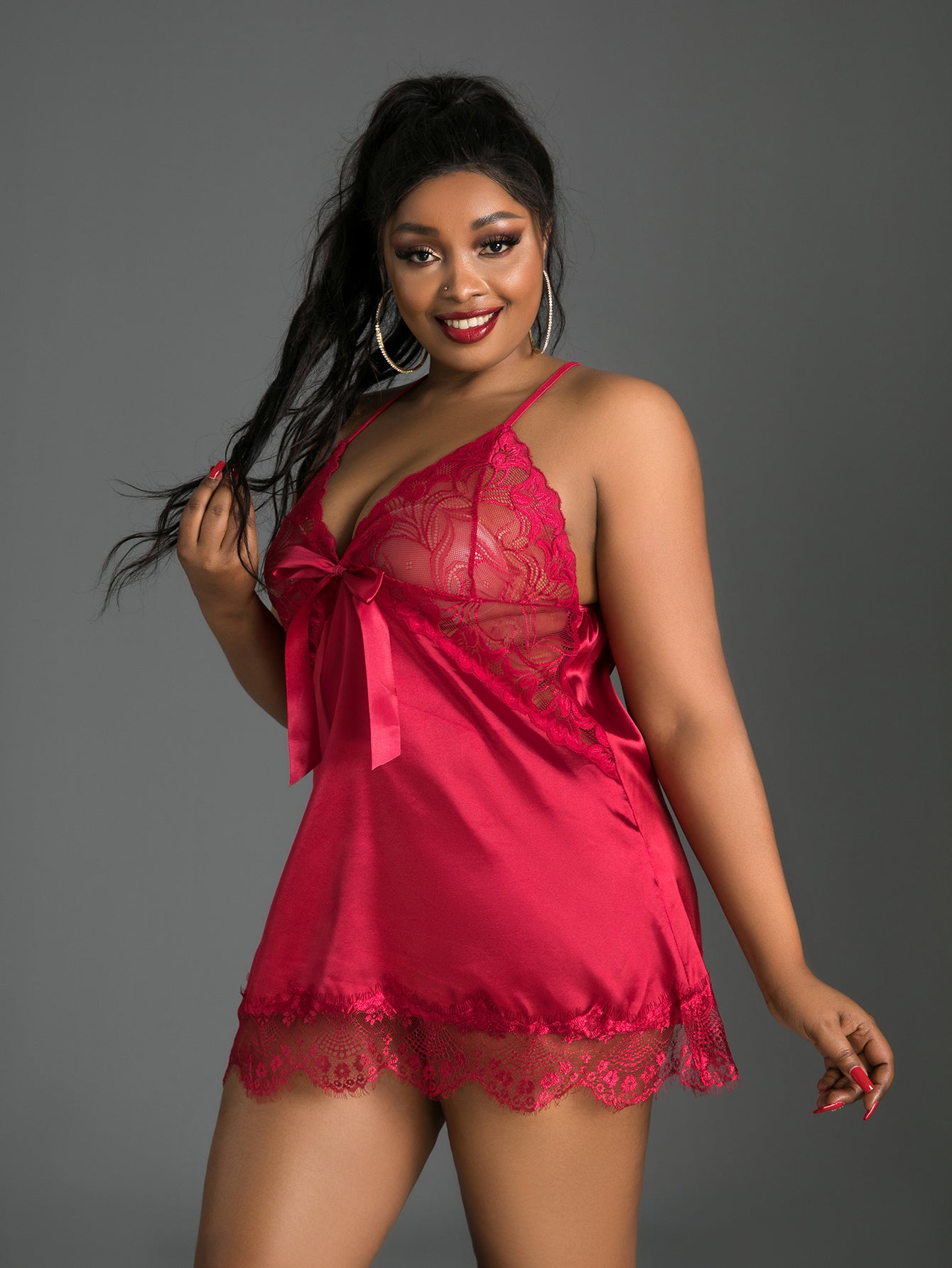 Lace X-back Lingerie