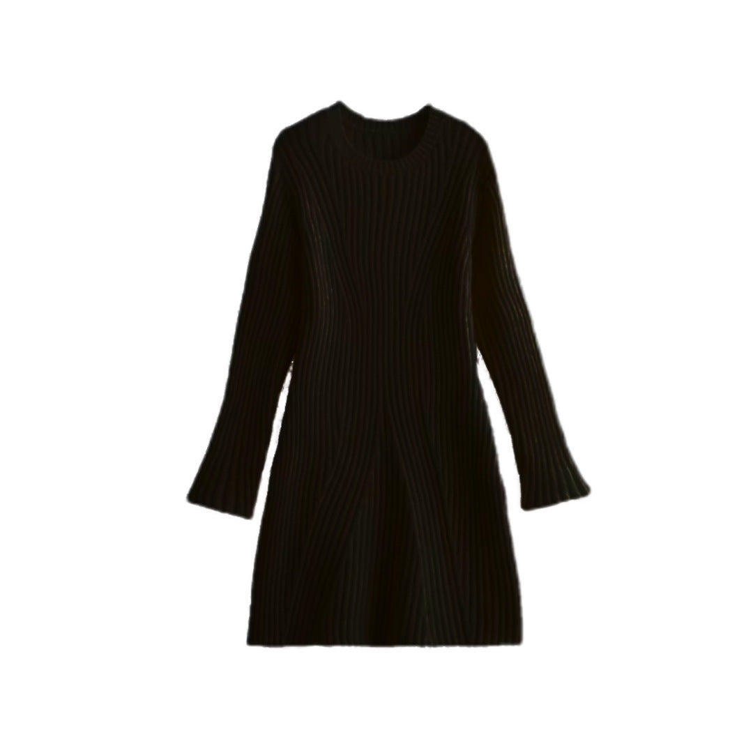 Women's Ribbed Sweater Dress
