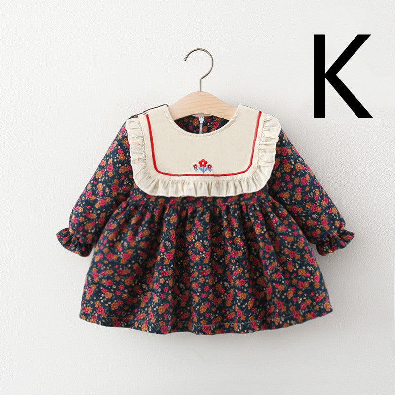 Girls Cotton Tartan Dress