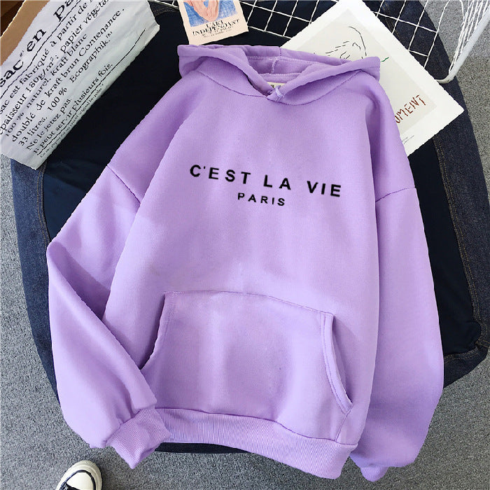 C'est LA Vie Hooded Sweater