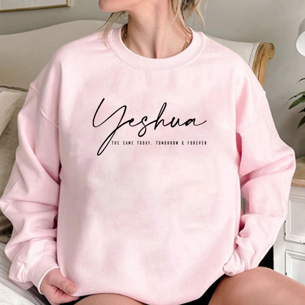 Fleece-lined Long Sleeve Crew Neck