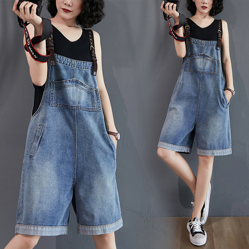 Women's Denim Overalls