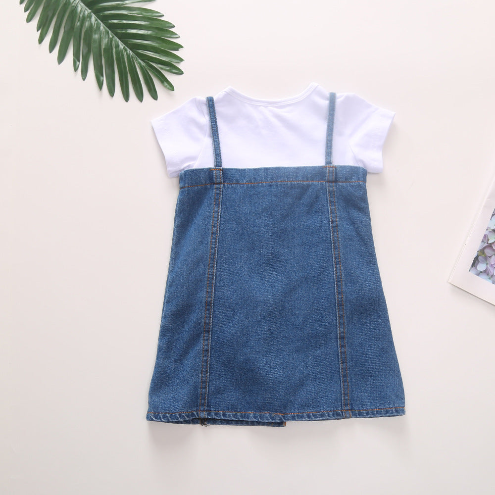 Irregular Denim Tunic