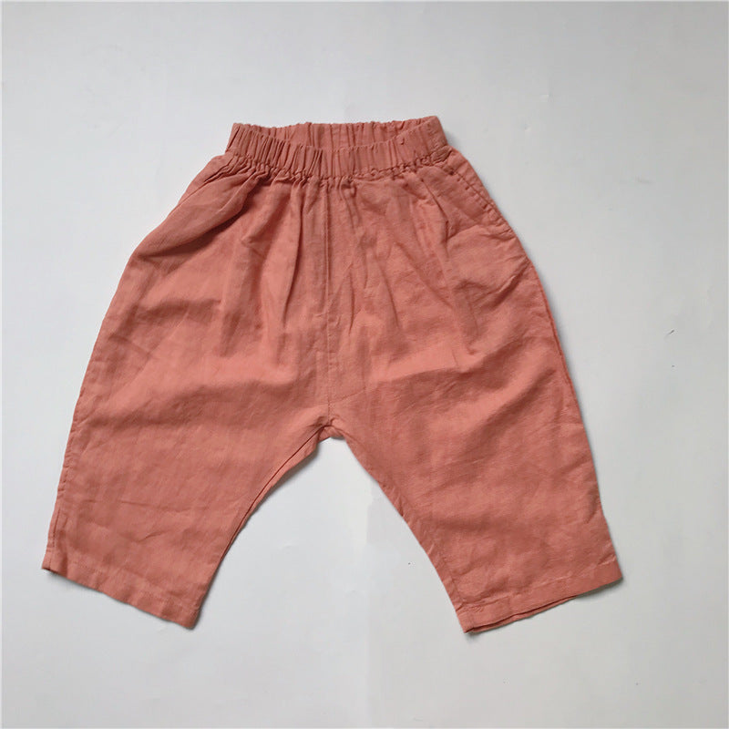 Girls Cotton Trousers
