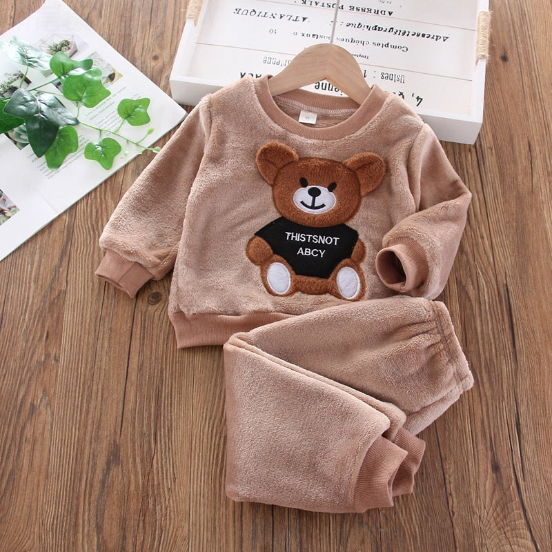 Children's Teddy bear 2 Pcs Jammies