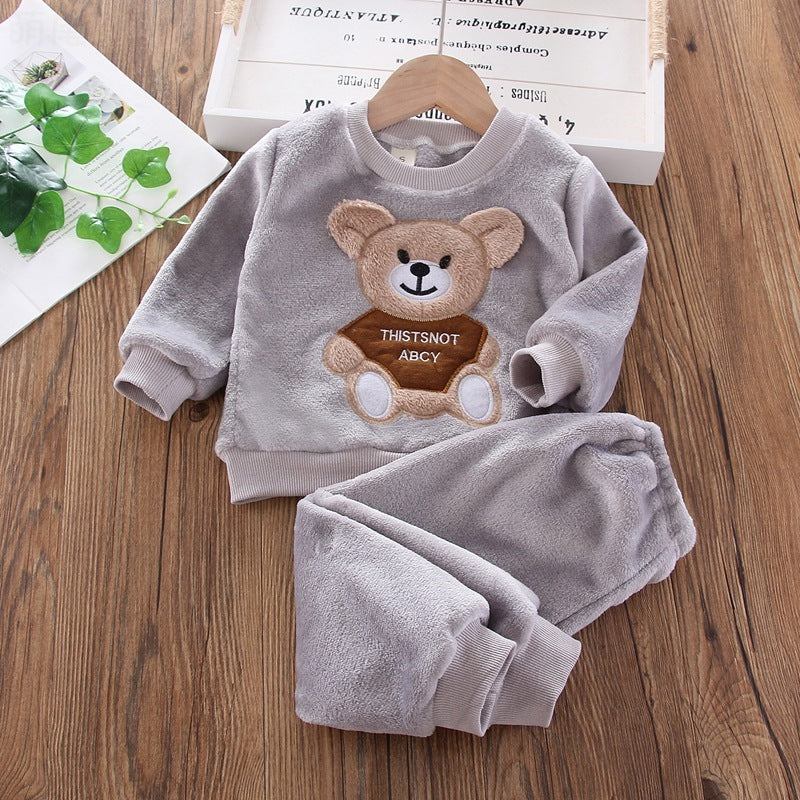 Children's Teddy bear 2 Pcs Jammies