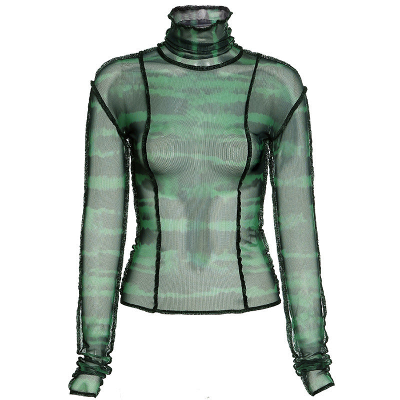 Women's Transparent 3D Fitted Shirt