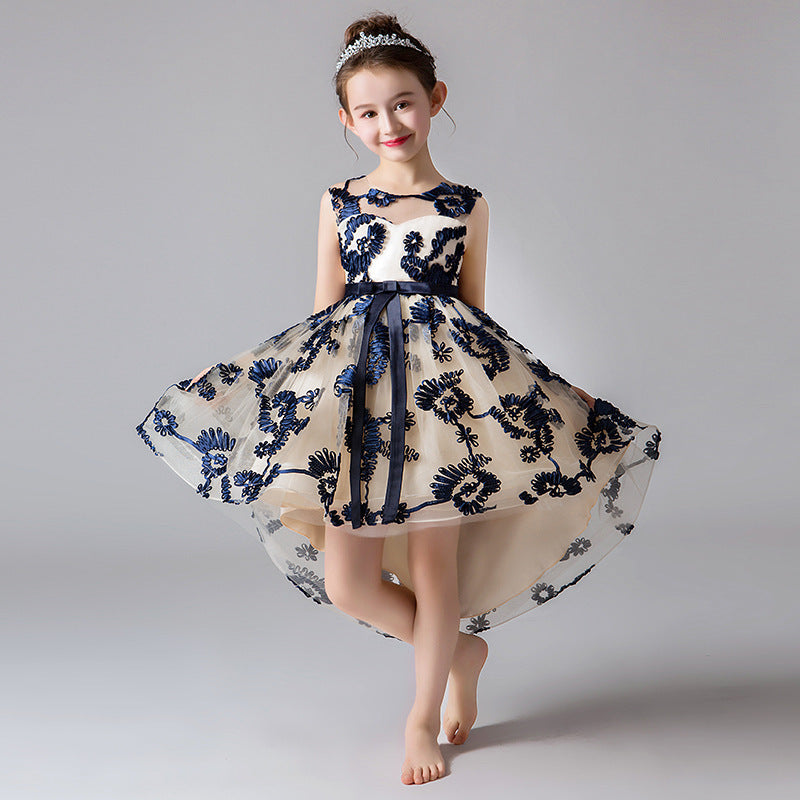 Girls Princess Flower Girl Dress