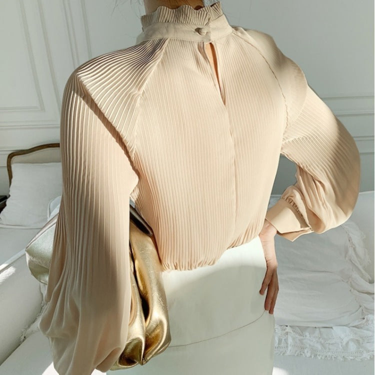Women's Steam Pleated Shirt