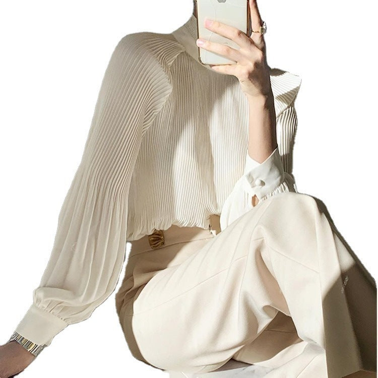 Women's Steam Pleated Shirt
