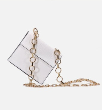 Square Shoulder Chain Bag