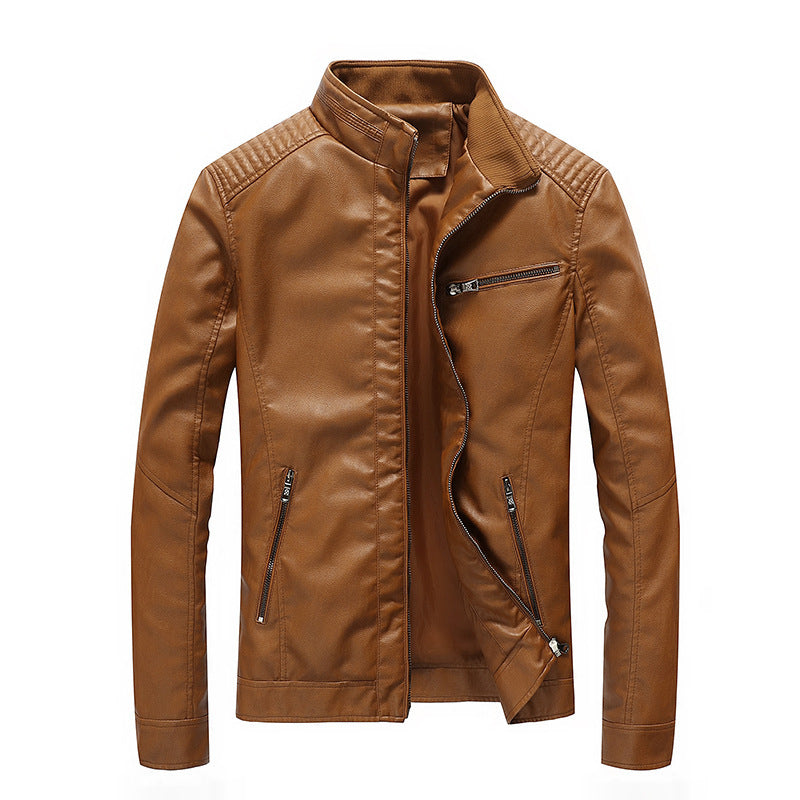 Men's Motorcycle Leather Jacket