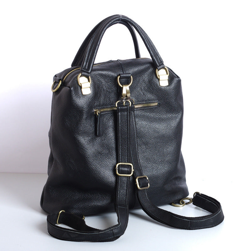 Cowhide Leather Handbag