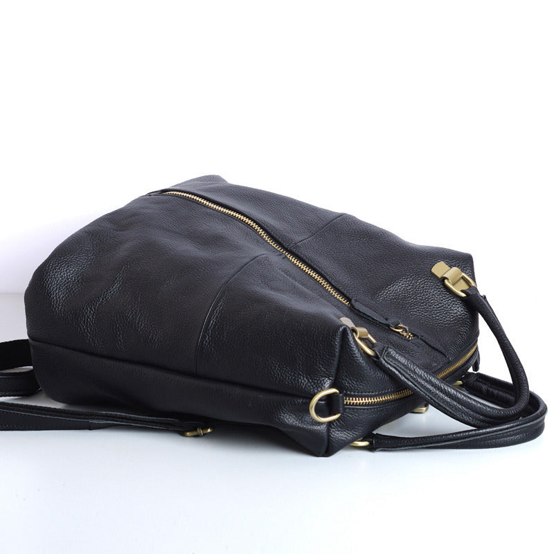 Cowhide Leather Handbag
