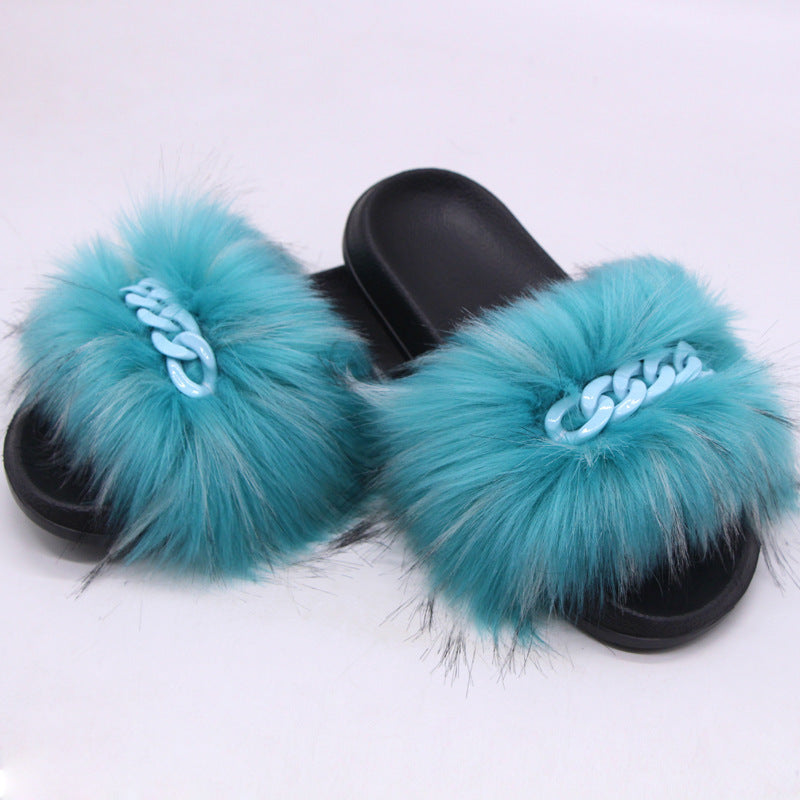 Fluffy Flip Flops