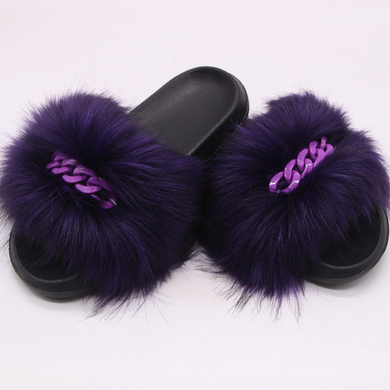 Fluffy Flip Flops