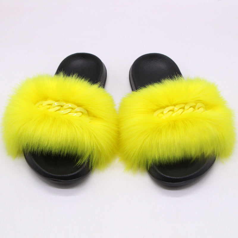 Fluffy Flip Flops
