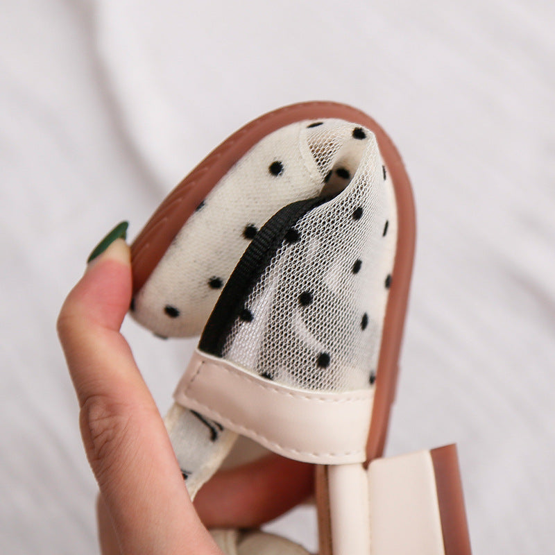 Polka Dot Children Princess Shoes