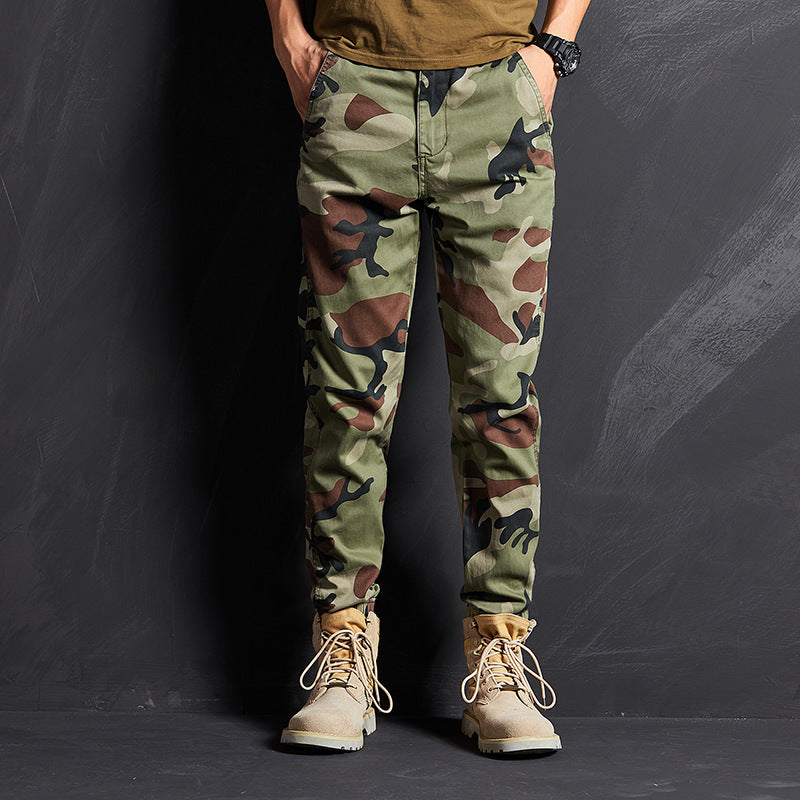 Men's Fitted Camouflage Pants