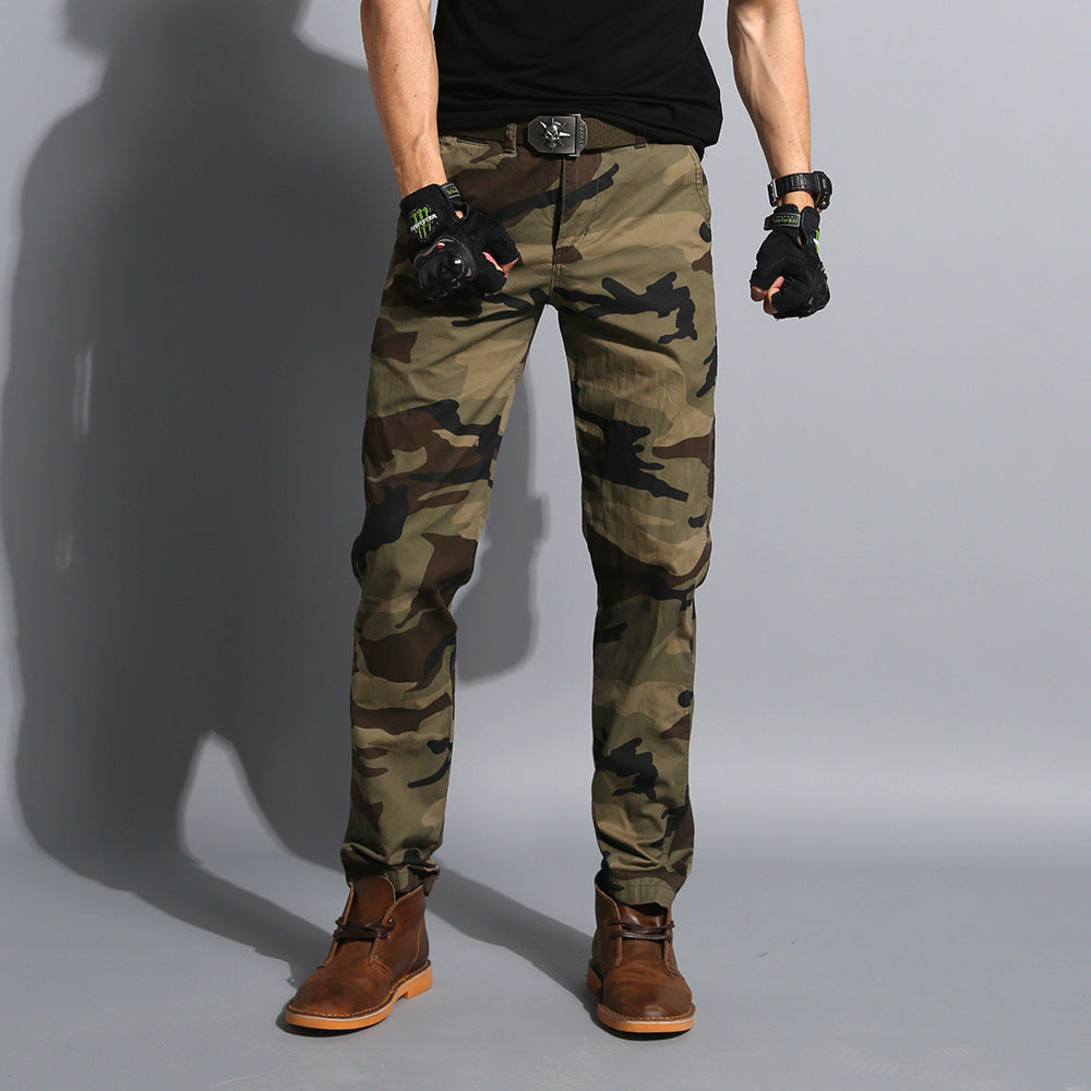 Men's Fitted Camouflage Pants