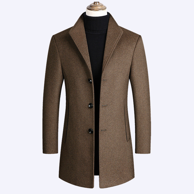 Woolen Men's Coat