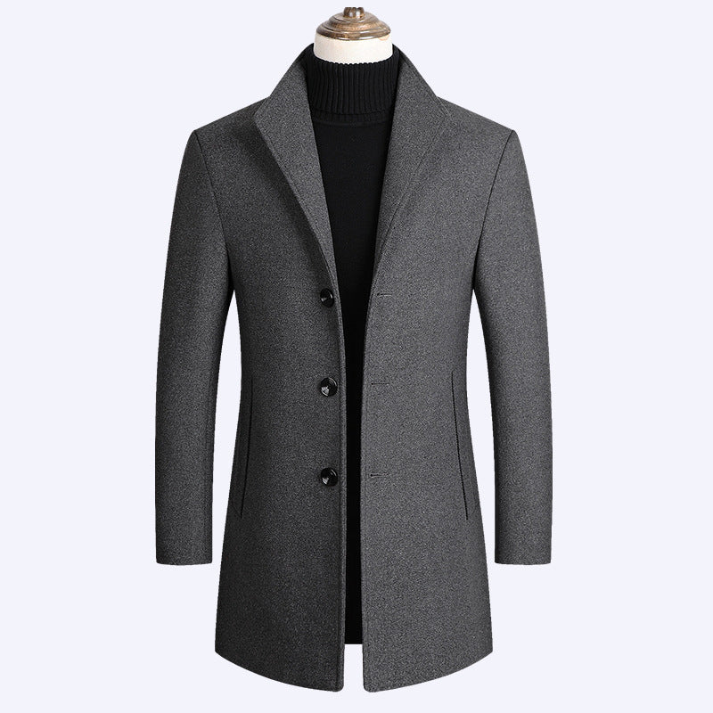 Woolen Men's Coat