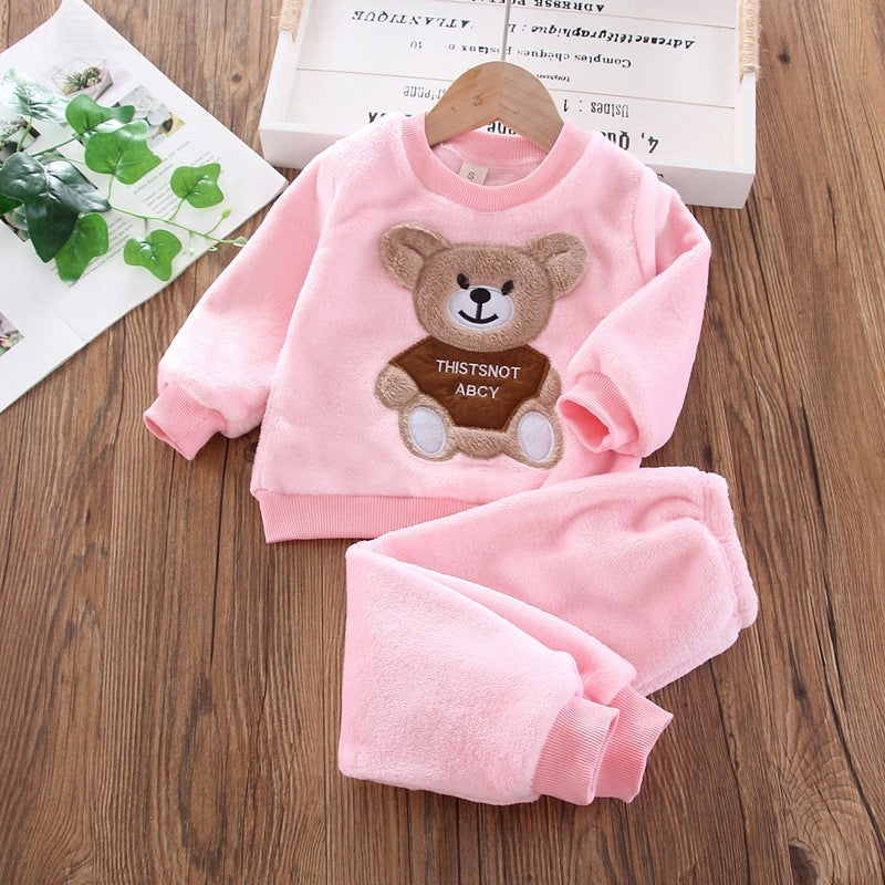 Children's Teddy bear 2 Pcs Jammies
