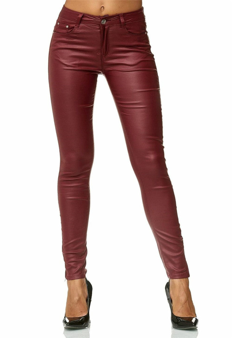 Women's Leather Pants