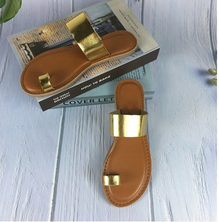 Women's Push Toe Sandals