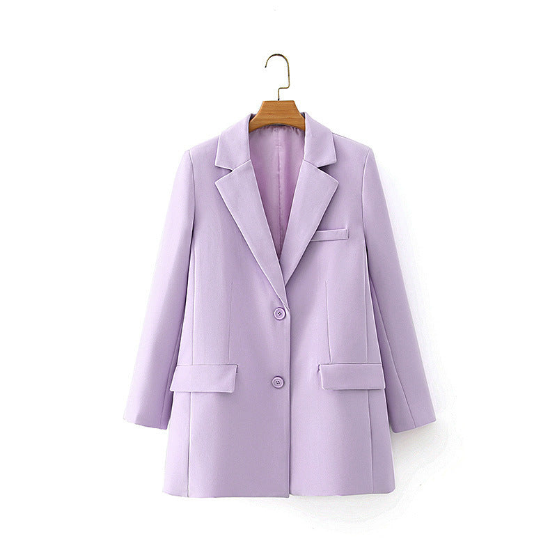 Women's Single-breasted Suit Jacket