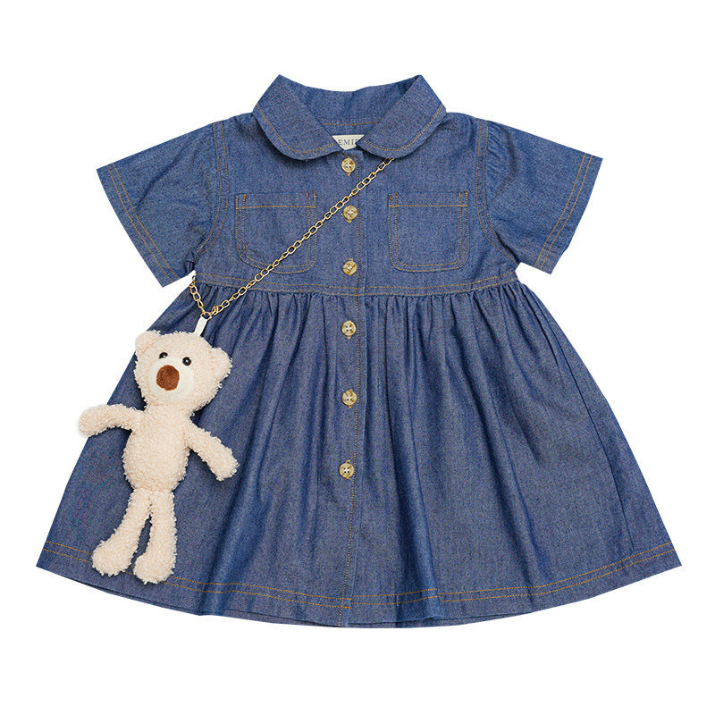 Lil Miss Denim Dress