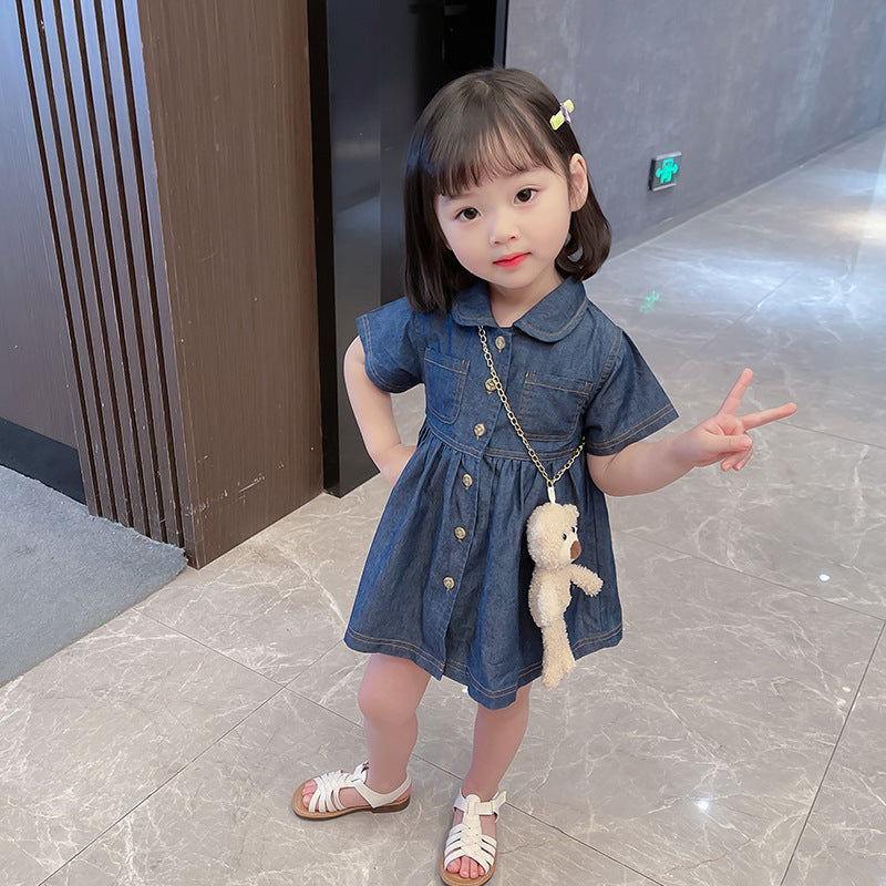 Lil Miss Denim Dress
