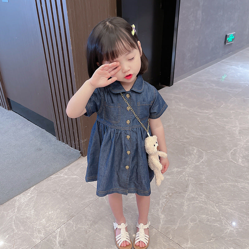 Lil Miss Denim Dress