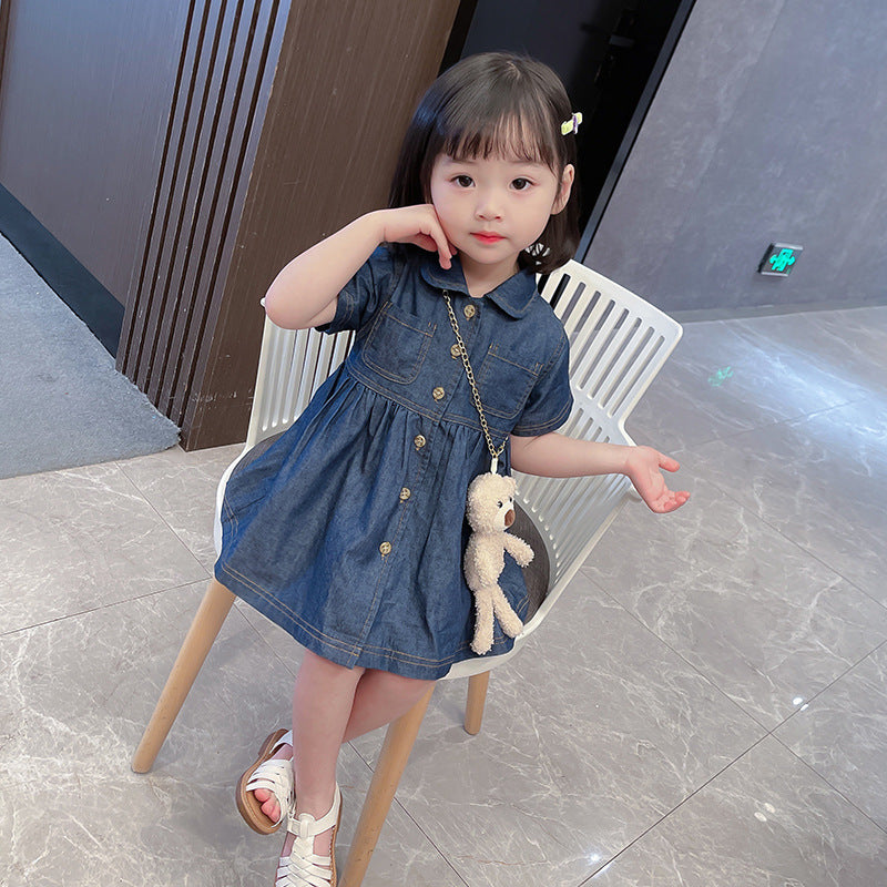Lil Miss Denim Dress
