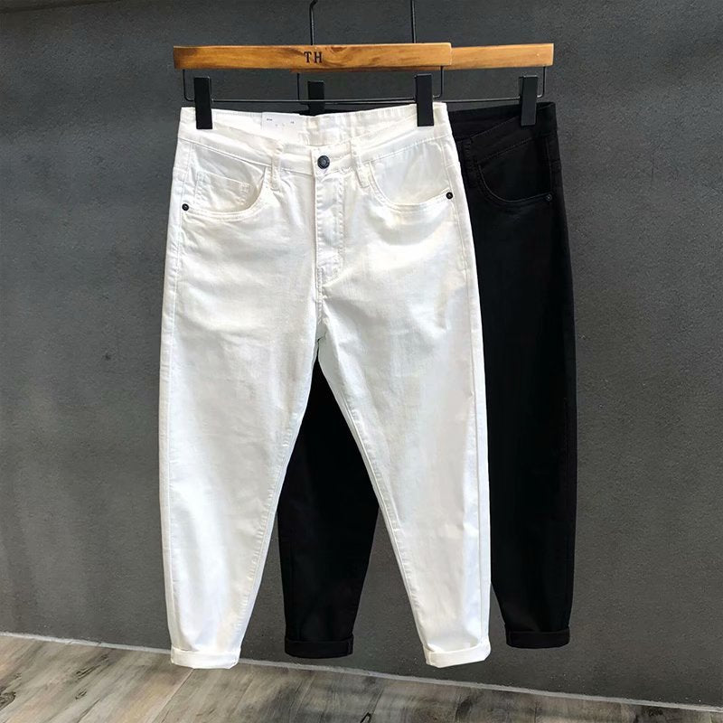 Men's White Jeans