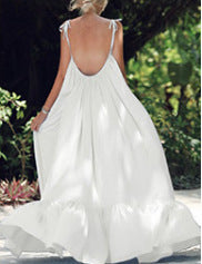 Women's Suspenders Beach Dress