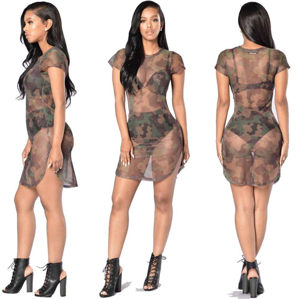 Camo Beach Dress