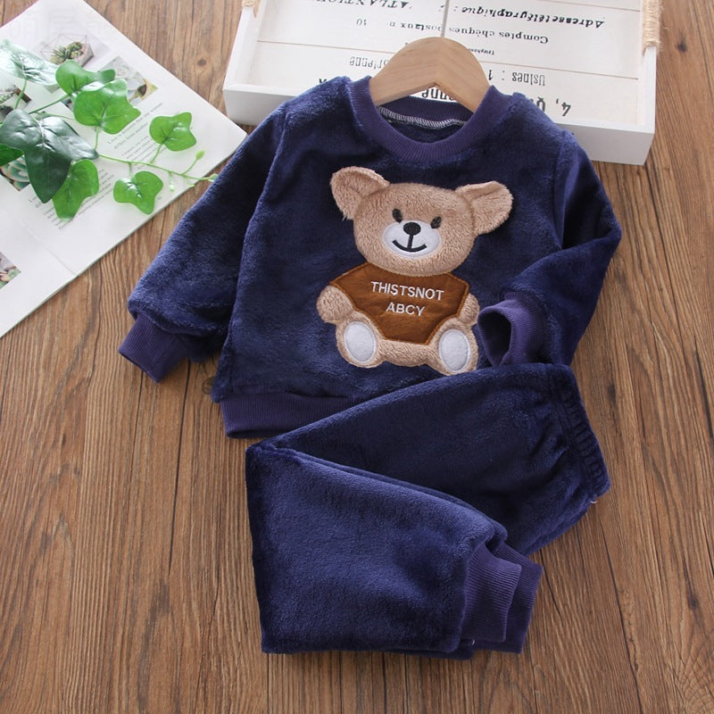 Children's Teddy bear 2 Pcs Jammies