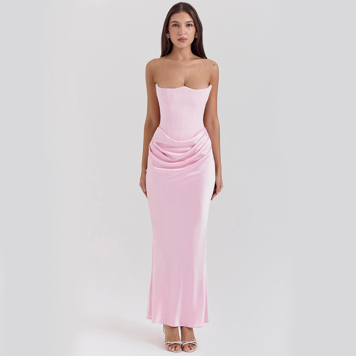 Bra Top Bandeau Evening Dress